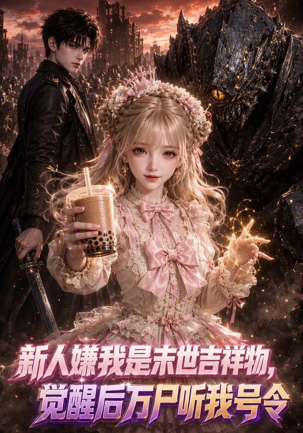 新人嫌我是末世吉祥物，觉醒后万尸听我号令封面